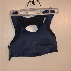 Champion blue and grey mesh sports bra size XS